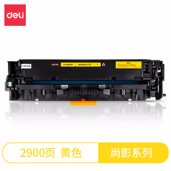 得力M-CRG418Y激光碳粉盒(黄色)(支)