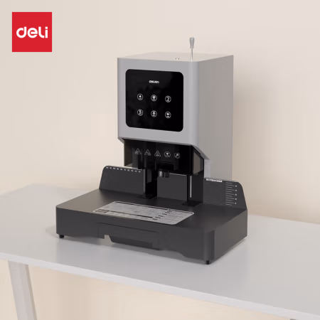 得力GB507财务装订机(银灰)(台)