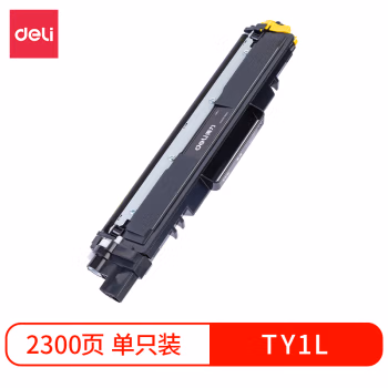 得力TY1L彩色打印机墨粉盒(黄色)(个)