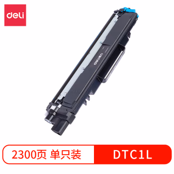 得力DTC1L彩色打印机墨粉盒(青色)(个)