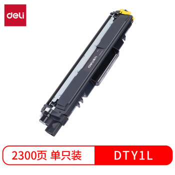 得力DTY1L彩色打印机墨粉盒(黄色)(个)