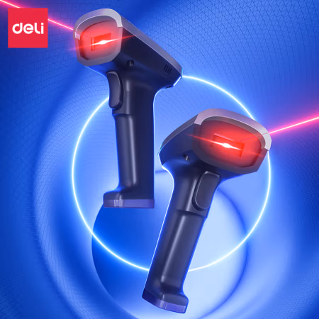 得力AA825二维条码扫描器(黑)(台)