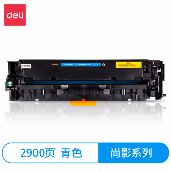 得力M-CRG418C激光碳粉盒(青色)(支)