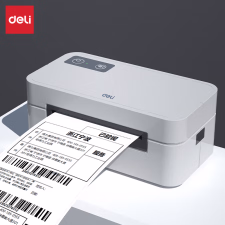 得力GE431热敏标签打印机(灰色)(台)