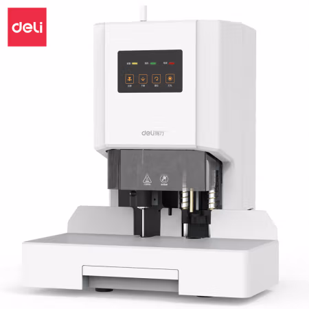 得力T507财务装订机(灰)(台)