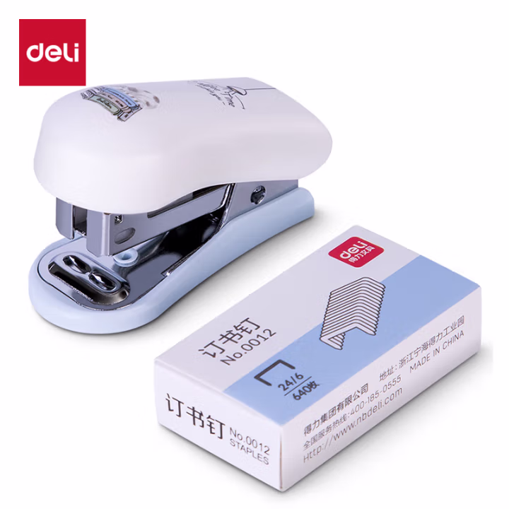 得力0352订书机12#(卡式)(混)(台)