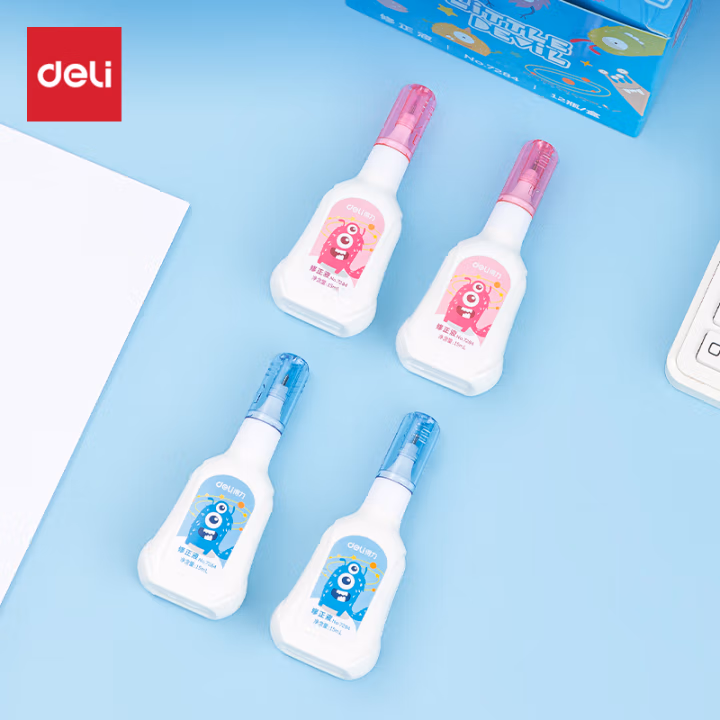 得力优酷7284修正液(混)(15ml/只)