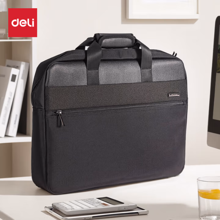 得力63799公文包(黑色)(只)