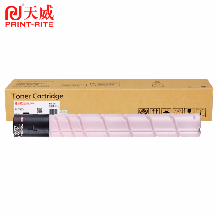 天威（PrintRite）TN324粉盒 适用柯尼卡美能达C554E C454E C308 C258 C368 红色GD