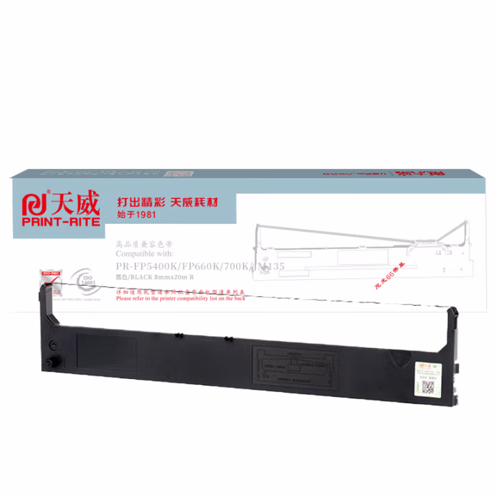 天威 映美JMR121色带FP5400K色带架适用JOLIMARK FP5400 FP5400K 5800K 5800KⅡ打印机 黑色 专业装