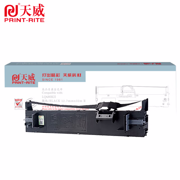 天威（PrintRite) 服务版LQ690K 680k2 32M适用爱普生EPSON LQ690 LQ680KII 675KT色带 C13S010079色带架