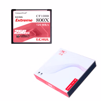 杰储(GCHUL) CF1000 256G CF卡 存储卡 (计价单位：个) 灰色