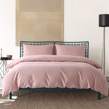 伊伊爱 TJ0SZ02201471 /200*230cm纯色纯棉空气缎四件套 床上套件 (计价单位：套) 茱萸粉