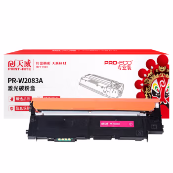 天威（PRINT-RITE）适用于150a HP118A-W2083A-红色粉盒-带芯片 专业装