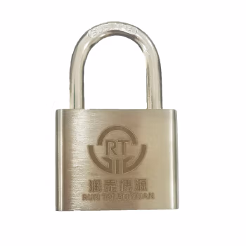 润泰博源 40mm 电镀铜 叶片 挂锁 (计价单位：个) 银色