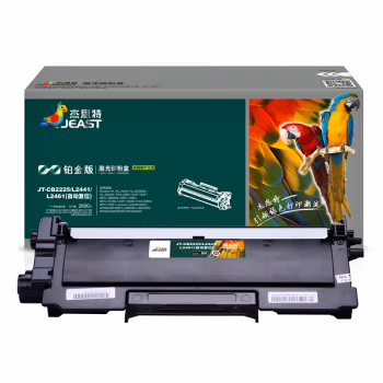 杰思特 JT-CB2225/L2441/L2461铂金版(自动复位） 不带芯片鼓粉分离  打印页数：2600页  适用机型：Brother HL-2240/2240D 硒鼓 (计价单位：只) 黑色