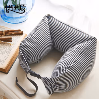 伊伊爱 LTL-16XK-JZ01 67*17cm U形枕 1.00 件/个 (计价单位：个) 灰色条纹