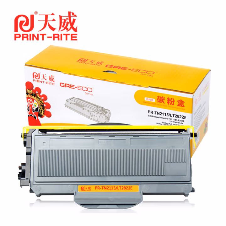 天威LT2822粉盒 单支装（适用联想LJ2200L兄弟HL-2140 2150 2170 7030）打印页数：2600页