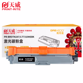 天威 TN-287硒鼓 适用 BrotherHL-3160CDW/3190CDW/DCP-9030CDN/MFC-9150CDN  黑色商用装 3000页