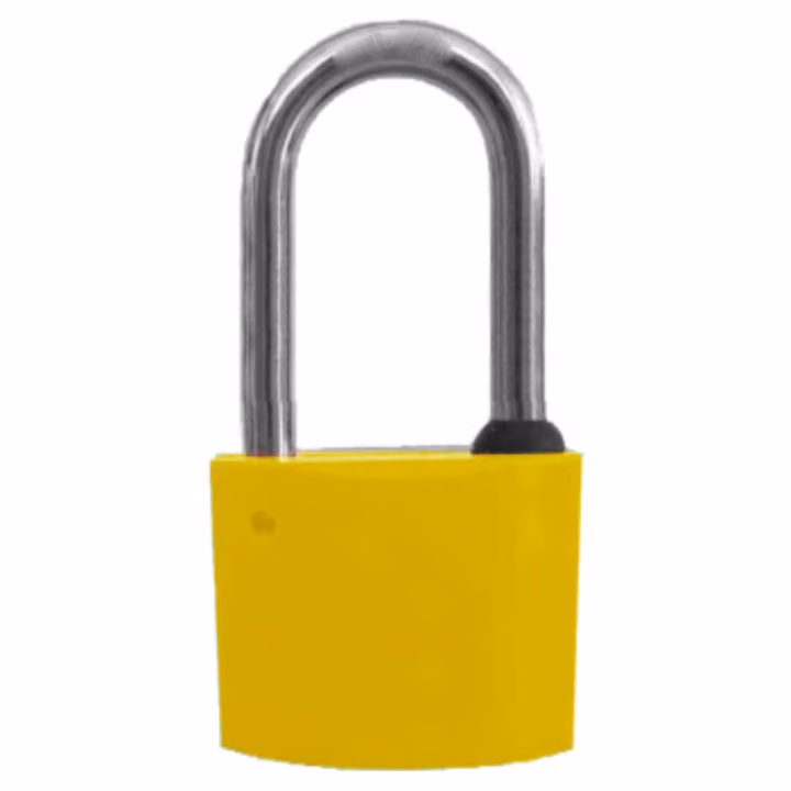 中犀 ZX-38  40mm 梅花塑钢锁 黄色 挂锁 (计价单位：个) 黄色