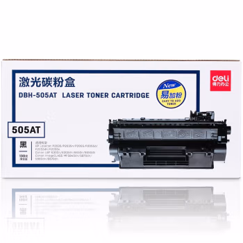 得力(deli) DBH-505AT 打印量2300页 适用惠普HP P2035/P2035n/P2055 激光碳粉盒 1.00 只/支 (计价单位：支) 黑色