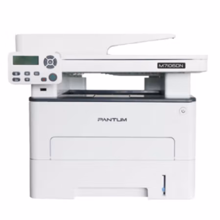 奔图(PANTUM) M7106DN 打印/复印/扫描 A4黑白激光多功能一体机 (计价单位：台) 白色