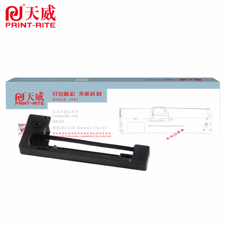 天威 服务版 ERC05 色带 适用爱普生EPSON EC7000 ERC05 M1501I SHARP EL7000出租车计价器色带
