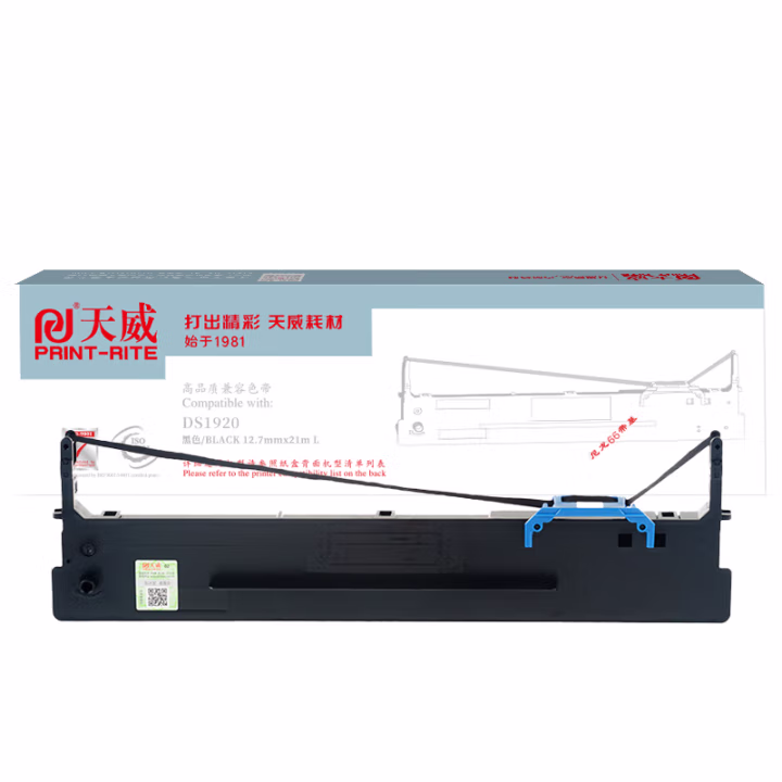 天威（PRINT-RITE）得实DASCOM色带架含带芯 适用DS1920 1930 1930PRO AR-570 AR-550II SK860 针式打印机