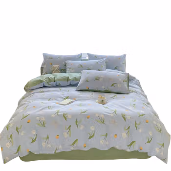 纺语柔 F1075 四件套 床上套件 (计价单位：套) 美好时光