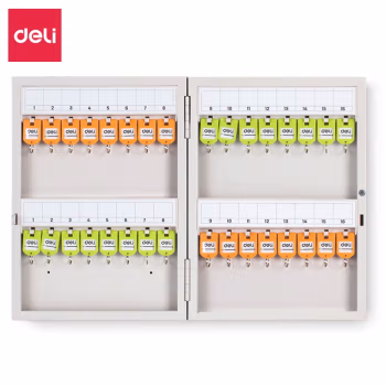 得力(deli) 9322 钥匙箱 (计价单位：个) 灰色