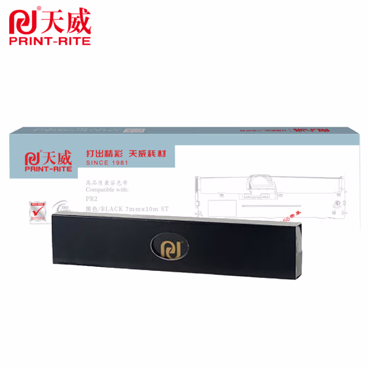 天威（PrintRite）服务版 色带芯 OLIVETTI-PR2 适用于OLIVETTI-PR2-10m,7mm-黑色BK 直芯