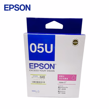 爱普生(Epson) T05U3 适用WF-4838/WF-7848机型 打印量约1200页 红色墨盒 (计价单位：盒) 红色