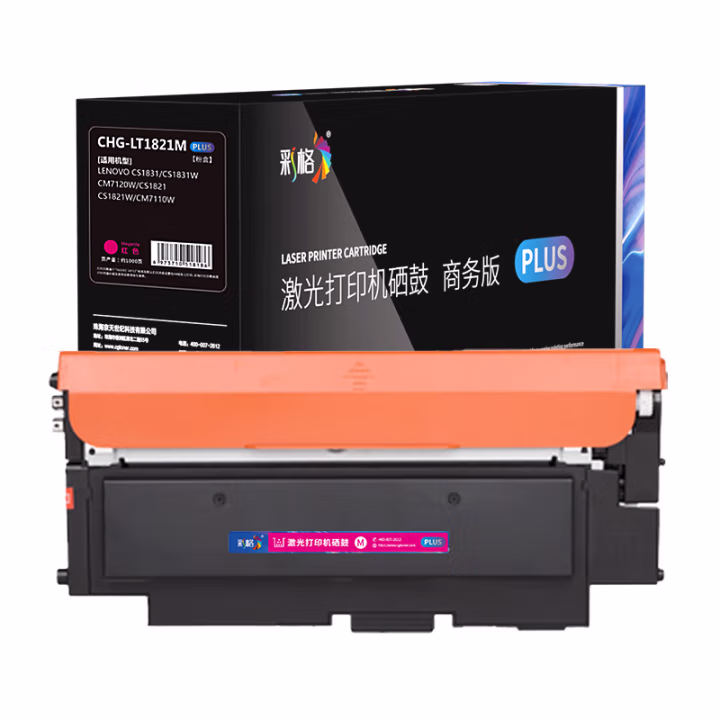 彩格 CHG-LT1821M PLUS版 1000页  适用于联想Lenovo CS1821;CS1821W;CS1831;CS1831W;CM7110W 粉盒 1.00 只/支 (计价单位：支) 红色
