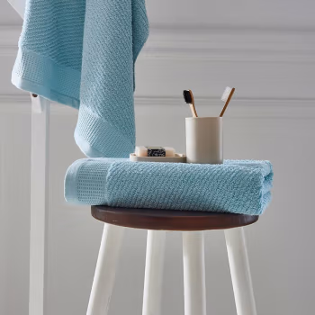 伊伊爱 YJ-8QM-01 145*74cm 全棉维纳斯浴巾单条装 毛巾 (计价单位：条) 天蓝色