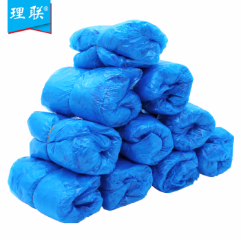 理联 LN-XT18 均码 1.8g 300只/包 一次性塑料鞋套 (计价单位：包) 蓝色