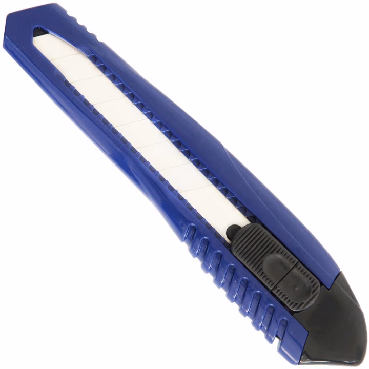 得力(deli) 2004 18mm大号 美工刀裁纸刀 (计价单位：把) 多色