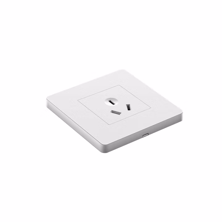 鲁中平高 LZ-CZ10 10A 三孔插座 (计价单位：个) 白色