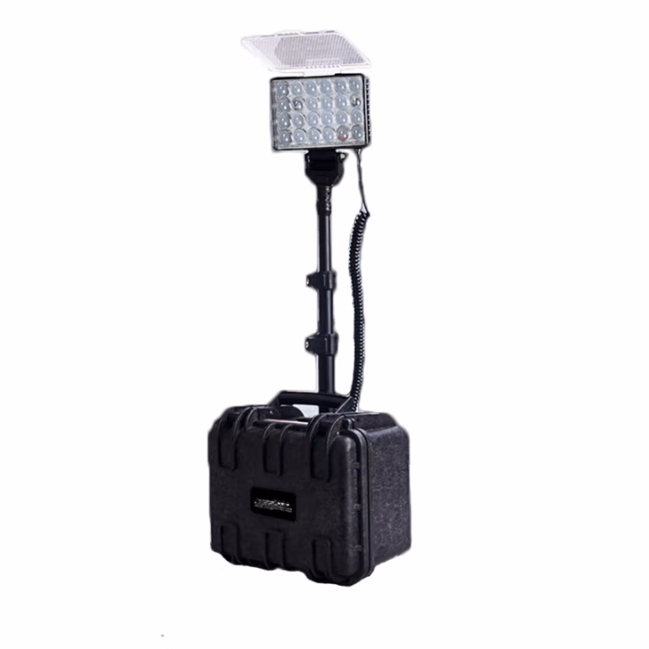 立华王(LihuaKing) LH5100A 72W IP65 强光4h 工作光8h 电压DC12V 光源色温5700K LED 移动强光工作灯 (计价单位：台) 黑色