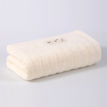 鲸轩 M901 34*74cm 85g 山沐素缕 米色 毛巾 (计价单位：条) 米色