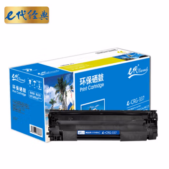 e代经典 CRG-337 打印量2400页 适用佳能IC MF211 MF212w 等 硒鼓 1.00 只/支 (计价单位：支) 黑色