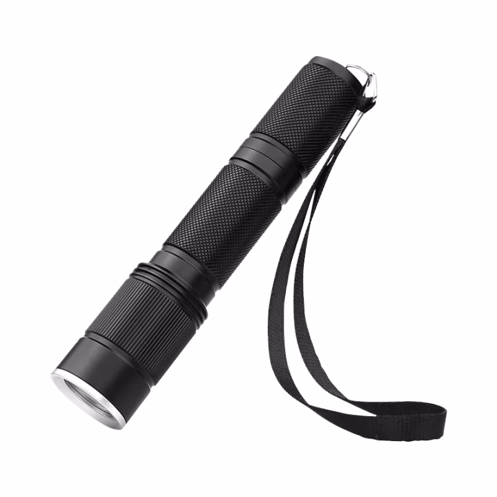 凯圣蓝 JW7620 IP68 三档 额定功率3W/300LM 额定电压/容量DC3.7V/2.2Ah 续航时间工作光≥16h 强光≥8h 充电时间4h-5h 固态微型强光防爆电筒 (计价单位：个) 黑色