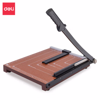 得力(deli) 8003  B4 木质 切纸刀 (计价单位：把) 褐色