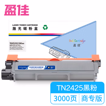 盈佳(Ink Cartridge) YJ-TN2425-F 3000页 适用兄弟MFC-7895DW 7195DW 粉盒 1.00 只/个 (计价单位：个) 黑色