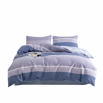 汉司家纺 200*230cm 全棉印花都市生活系列 床上四件套 床上套件 (计价单位：套) 蓝色