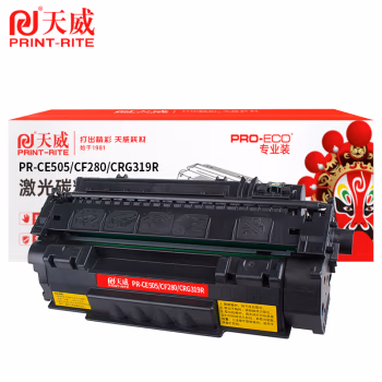 天威(PrintRite) PR-CE505A  专业装 适用于HP P2035等 硒鼓 1.00 只/支 (计价单位：支) 黑色
