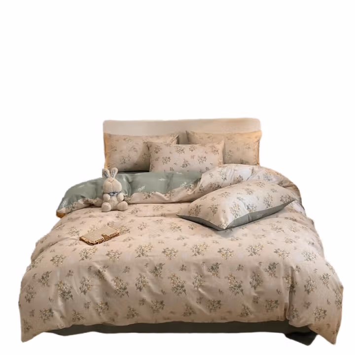 纺语柔 F1117 三件套 床上套件 (计价单位：套) 春意