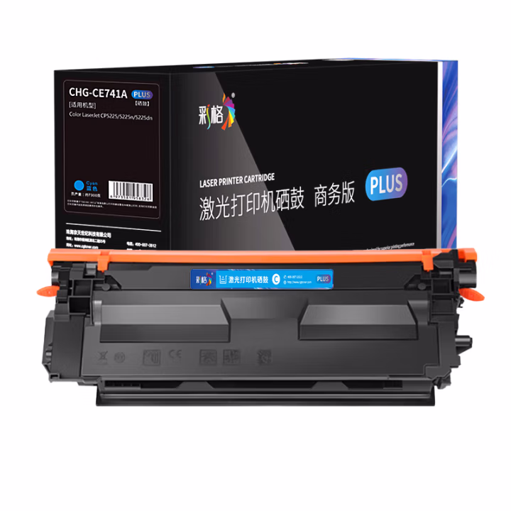 彩格 CHG-CE741A PLUS版 7300页 适用于惠普HP Color LaserJet CP5225;CP5225n;CP5225dn;CP5220 硒鼓 1.00 只/支 (计价单位：支) 蓝色