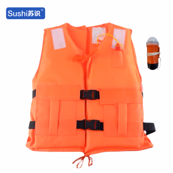 钢米 GMSL-86-1型 成人防汛救援 双插扣拉链救生衣 (计价单位：套) 橙色