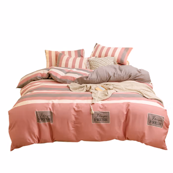 伊伊爱 TB1900090 150*200cm 时尚英伦系列 纯棉 床上三件套 (计价单位：套) 时尚英伦