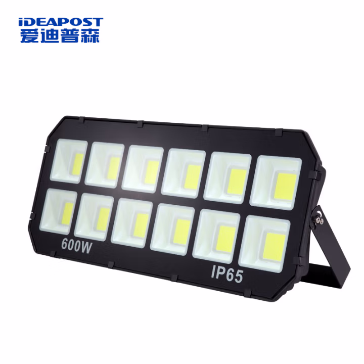 爱迪普森(IDEAPOST) AD-8077 600W  IP65  6500K  220V  户外射灯泛光灯 led投光灯防水 (计价单位：个) 黑色